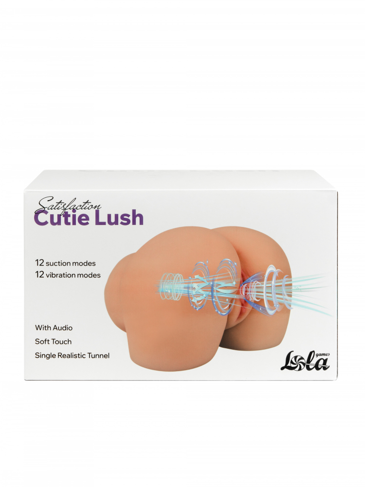 Мастурбатор с вибрацией и всасыванием Cutie Lush 2109-01lola