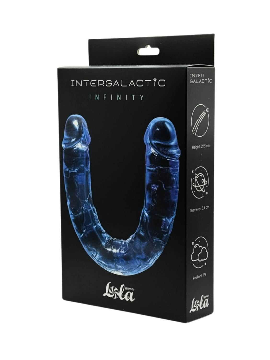 Прозрачный дилдо Intergalactic Infinity 7080-07lola