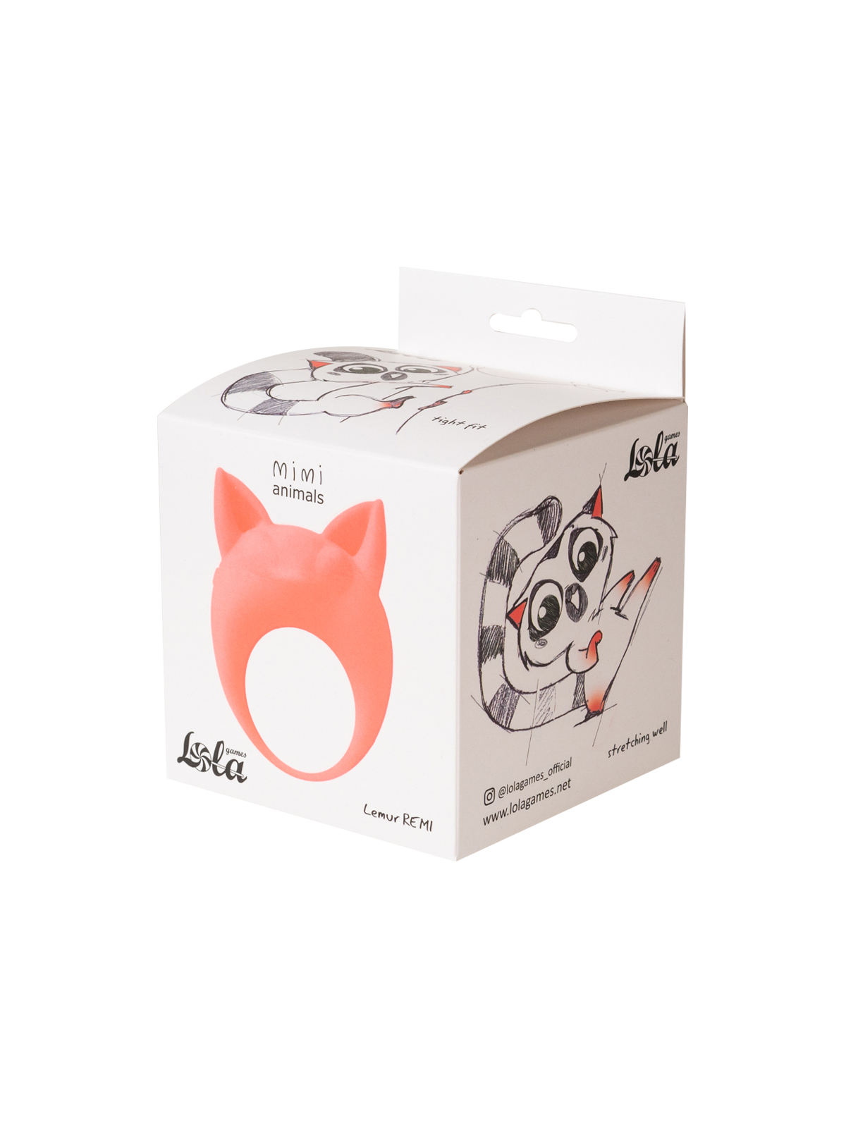 Π‘ΡΠΈΠΌΡΠ»ΡΡΠΎΡ ΠΊΠ»ΠΈΡΠΎΡΠ° Mimi Animals Lemur Remi Orange 7000-25lola