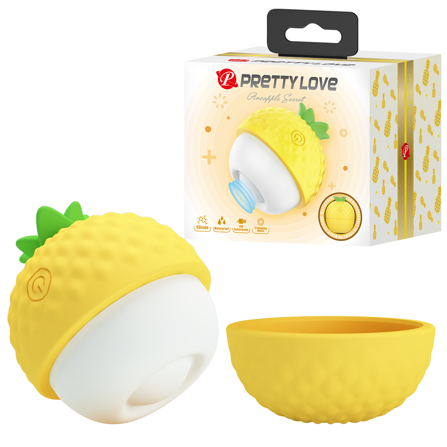 Клиторальный стимулятор Pretty Love Pinaple BI-300064