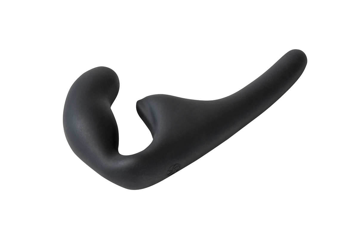 Безремневой анальный страпон Natural Seduction Black 5010-02lola