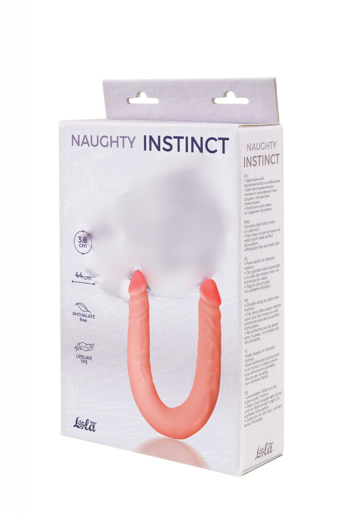 Двусторонний фаллоимитатор Naughty Instinct 5570-03Lola