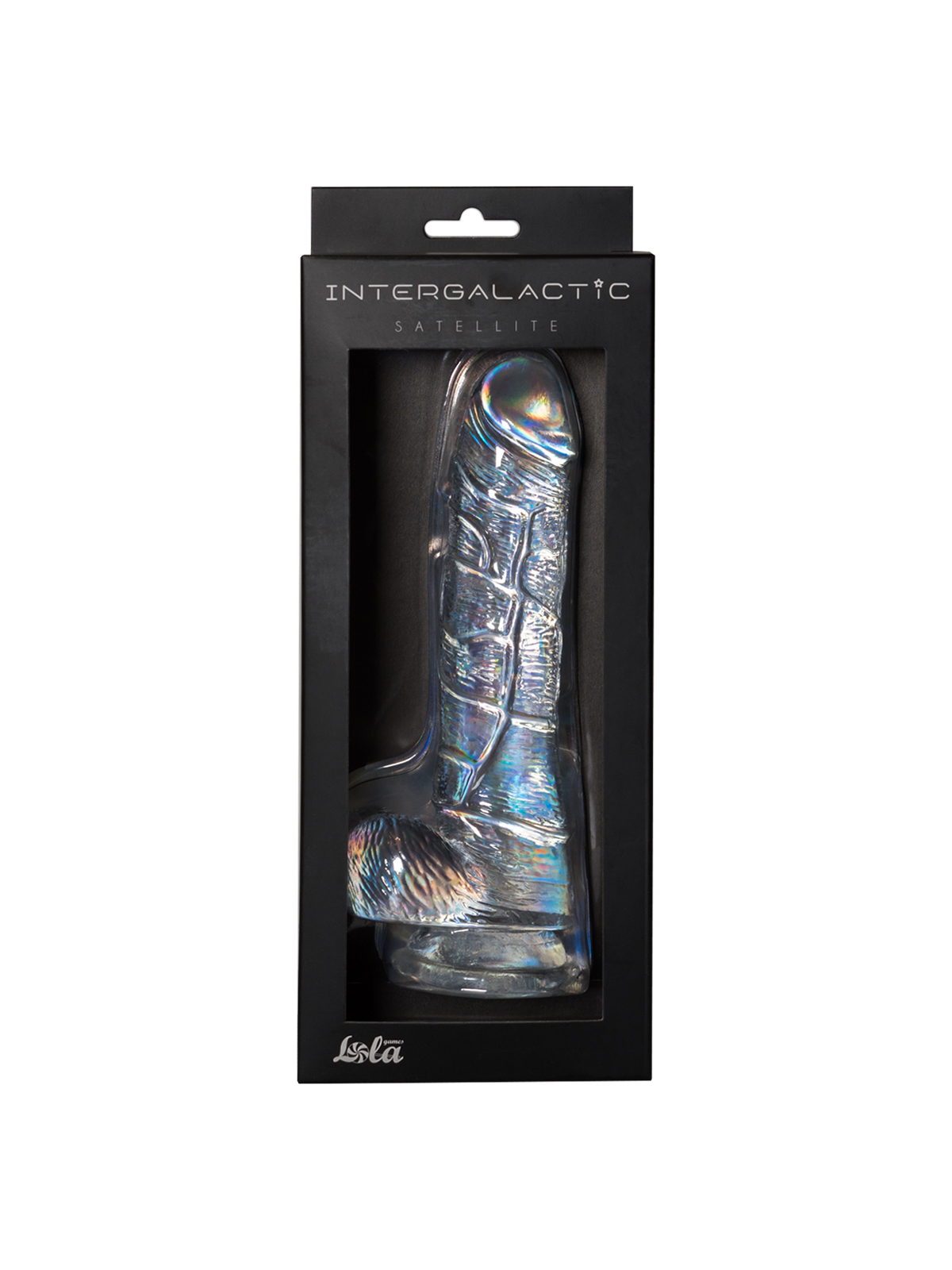 Прозрачный дилдо Intergalactic Satellite 7080-03lola