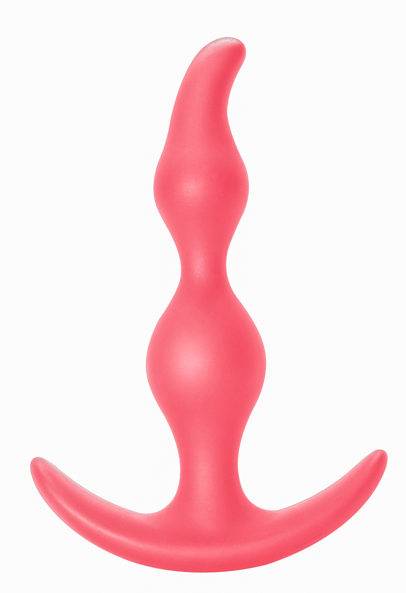 Анальная пробка Bent Anal Plug Pink 5002-01lola