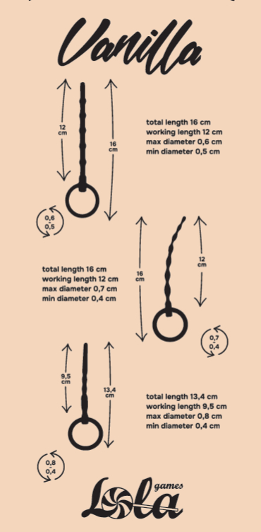 ΠΠ°Π±ΠΎΡ ΡΡΠ΅ΡΡΠ°Π»ΡΠ½ΡΡ
ΠΌΠ°ΡΡΠ°ΠΆΠ΅ΡΠΎΠ² Vanilla Twist 1175-01lola