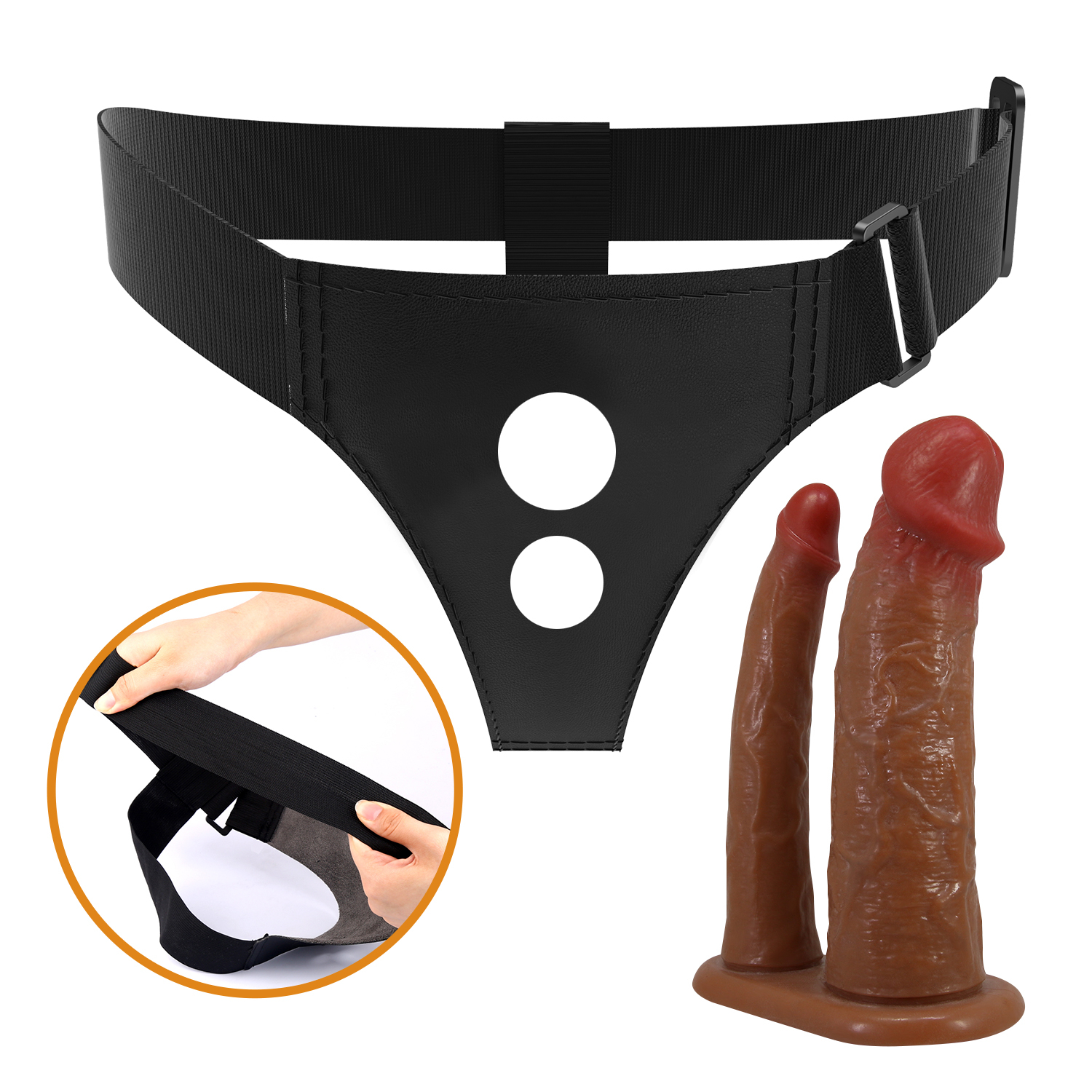 Фаллопротез для Двойного Проникновения Pretty Love BW-022106