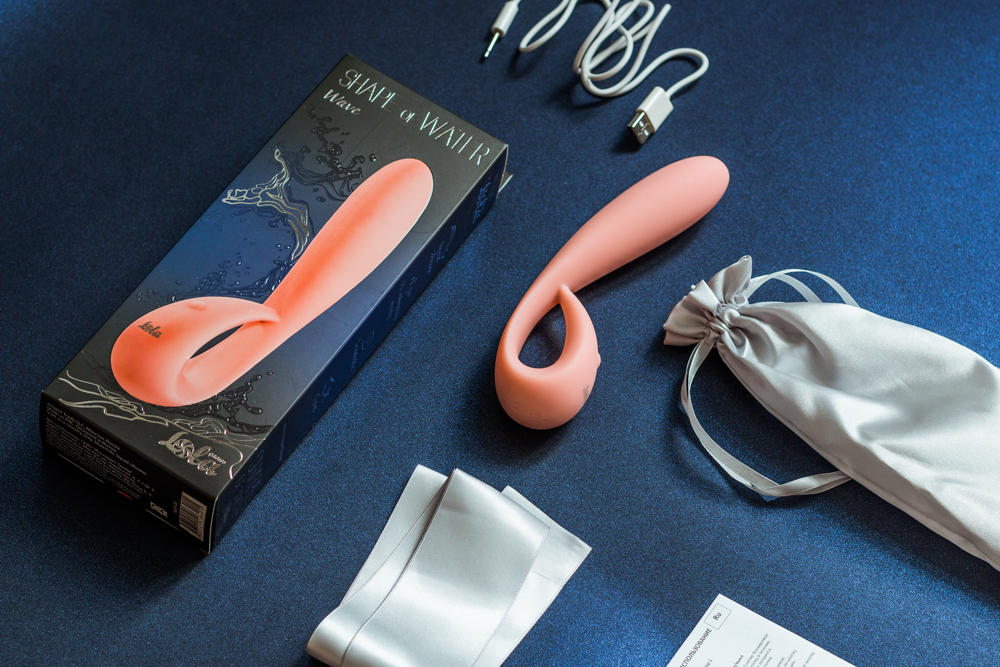 Вибратор Lola games Shape of water Wave 8683-00Lola