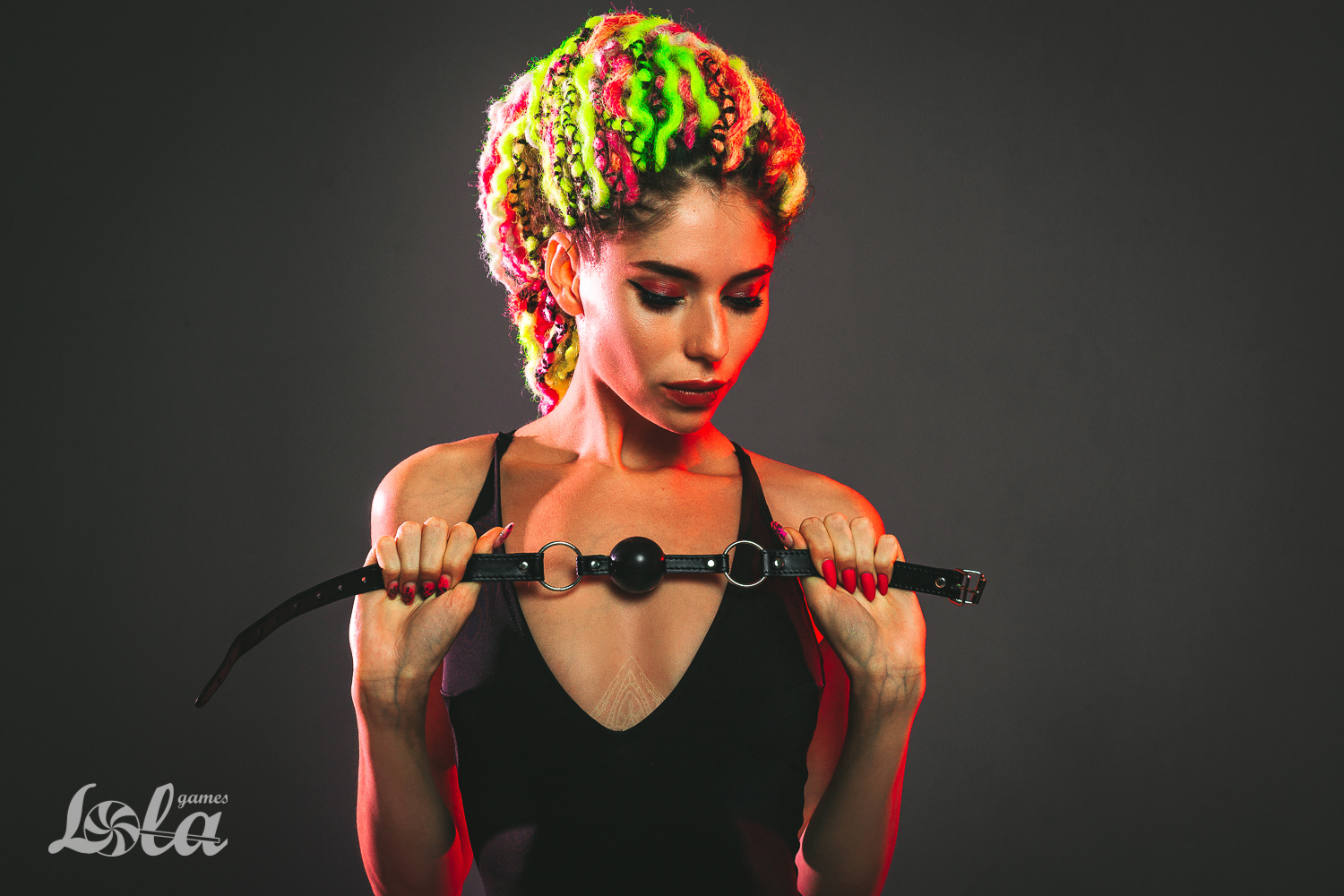 Кляп Party Hard Crave 1154-01lola