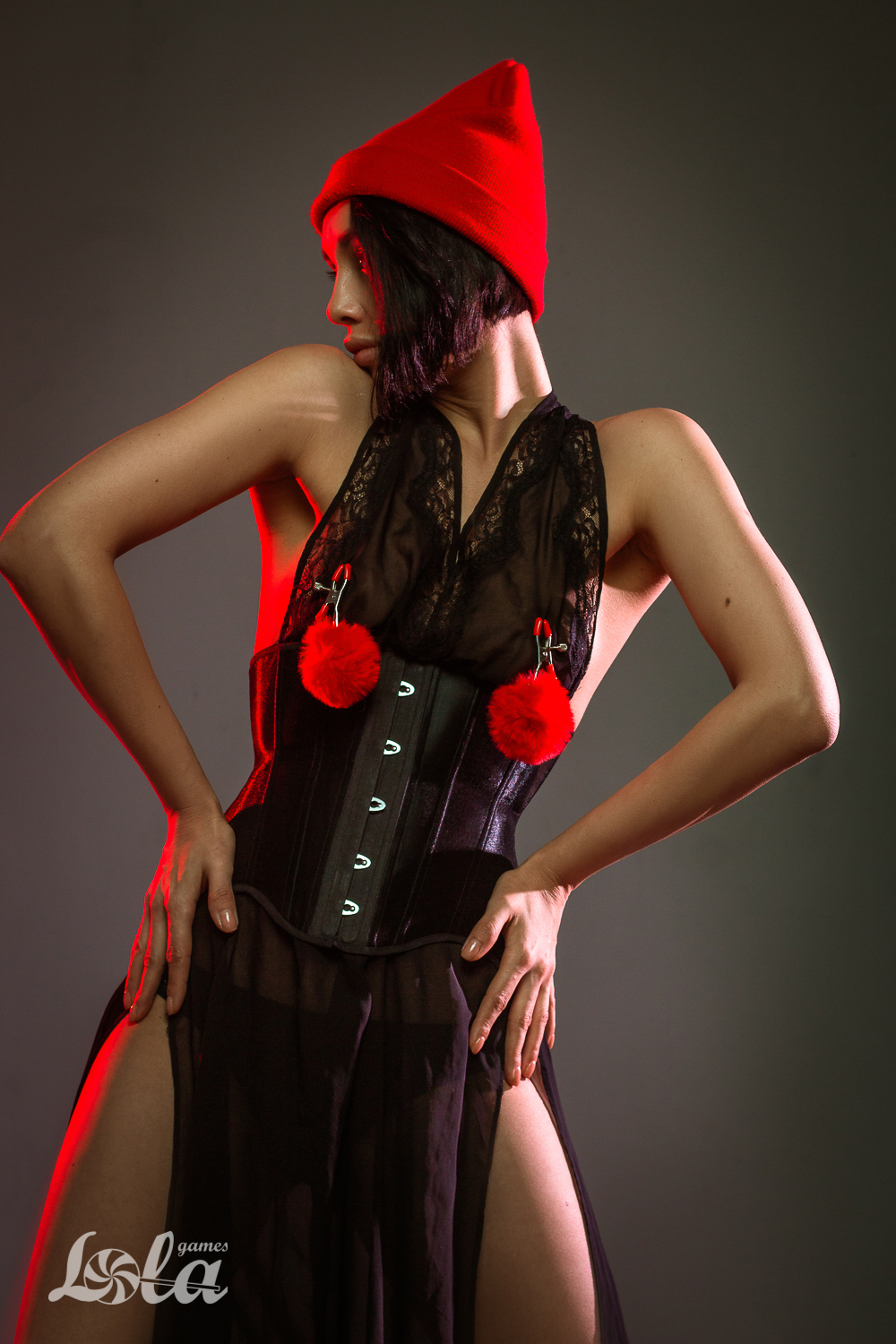 Зажимы на Cоски Party Hard Angelic Red 1140-03lola