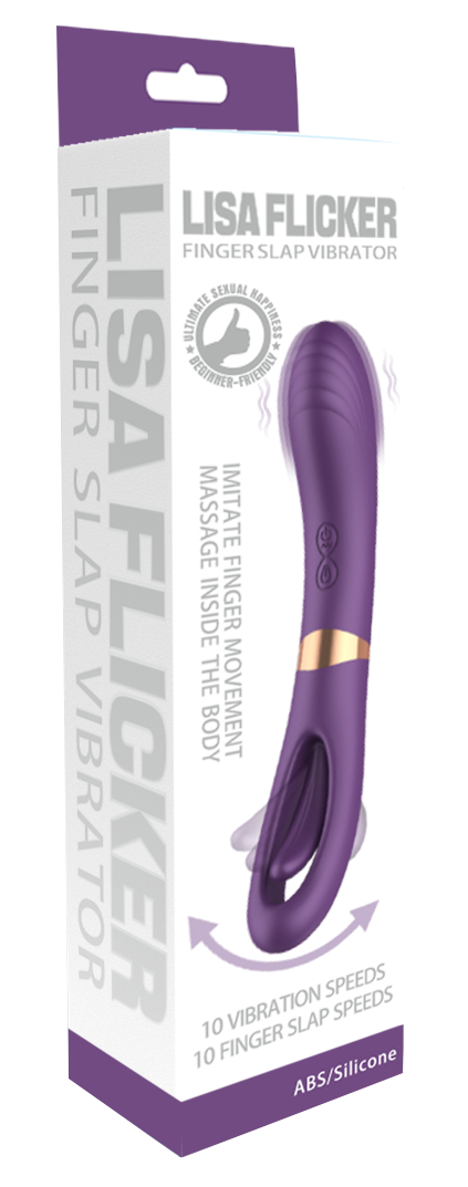 Силиконовый вибратор с функцией фингеринга SW2031