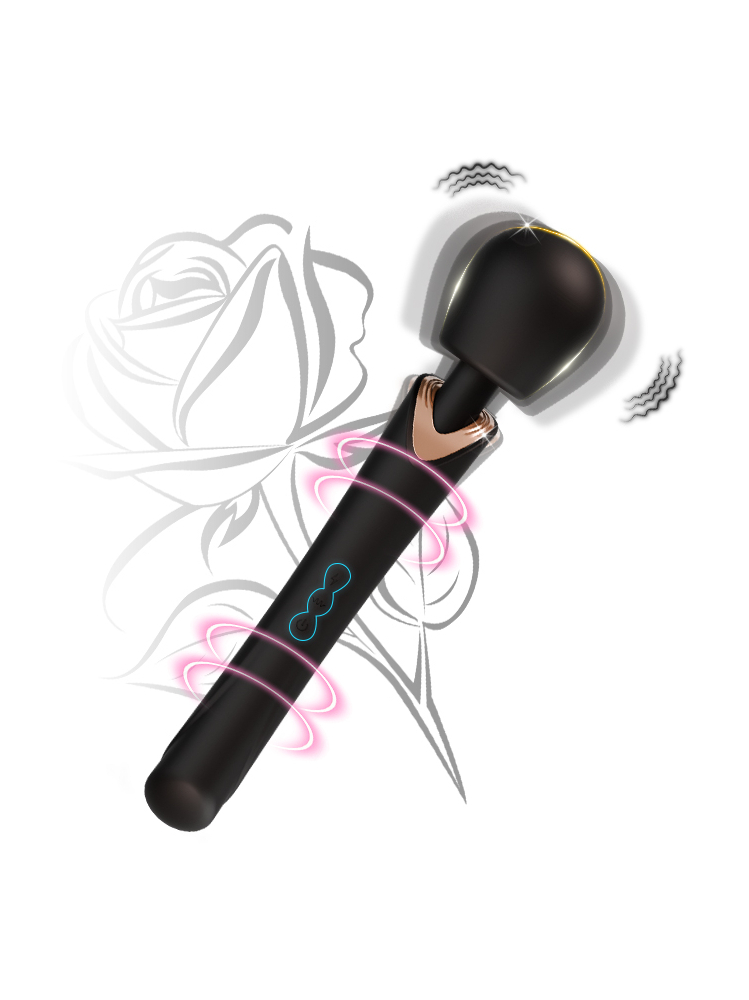 Вибратор- вонд Secwell SW24127-Black