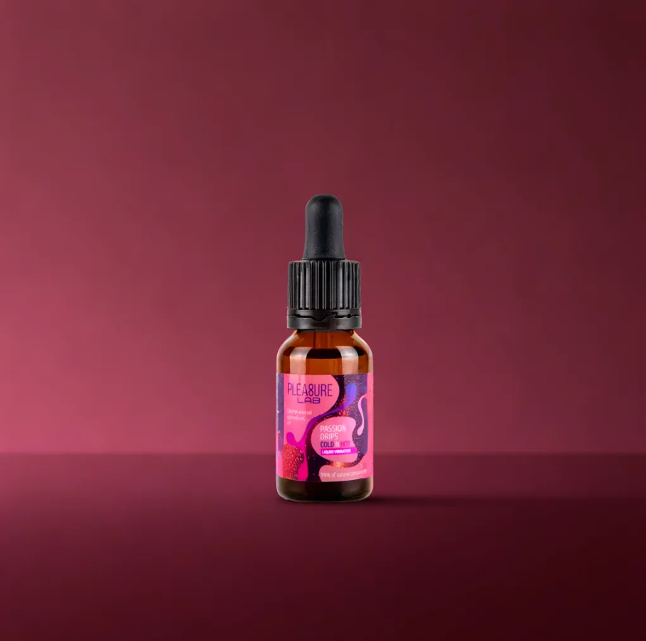 Жидкий Вибратор с Афродизиаком Pleasure Lab Passion Drips Cold n Hot 1190-02lab