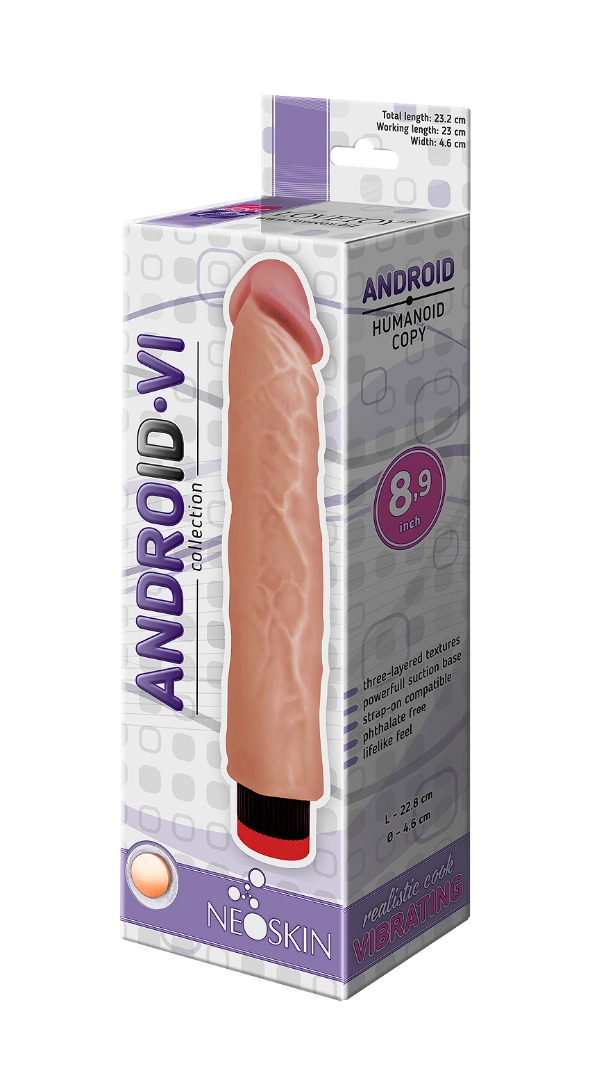 Вибратор ANDROID Collection-VI 8.9" 543403ru