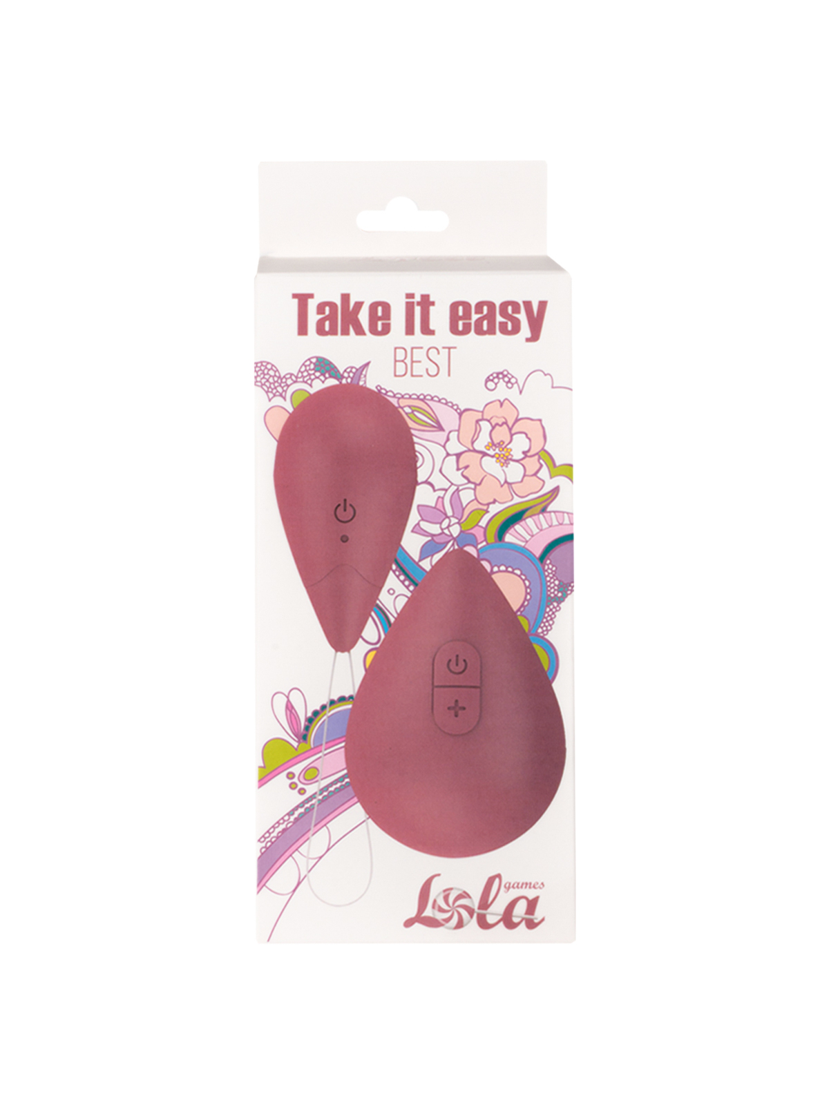 Виброяйцо с пультом управления Take it Easy Best Pink 9021-02lola