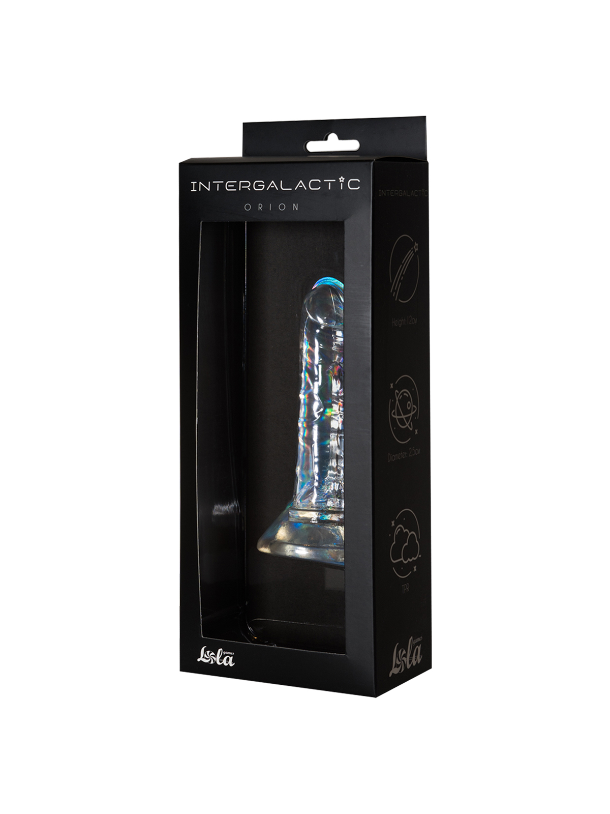 Прозрачный дилдо Intergalactic Orion 7080-09lola