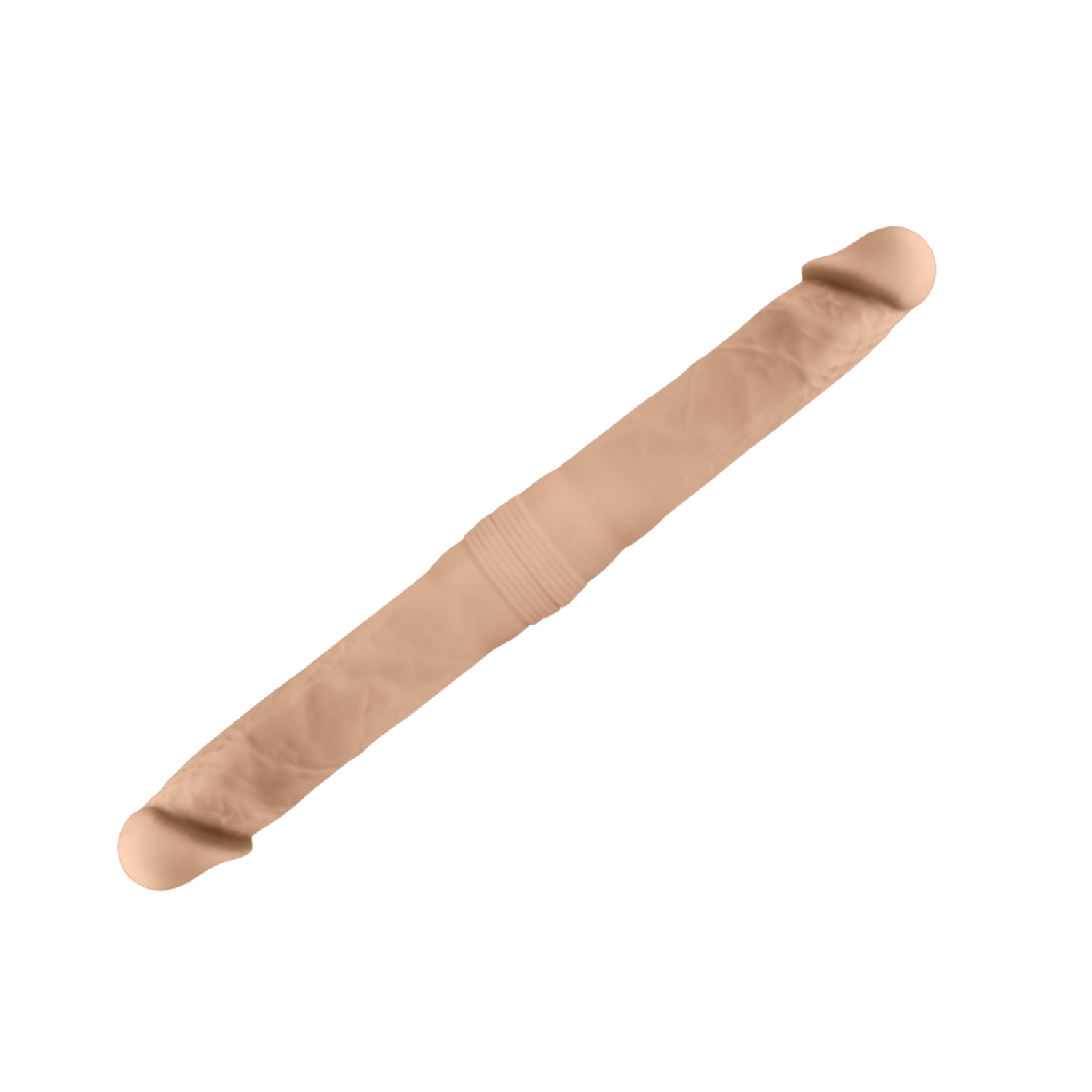 Фаллоимиатор термоактивный из Silexpan 15" двухголовый 222073AL