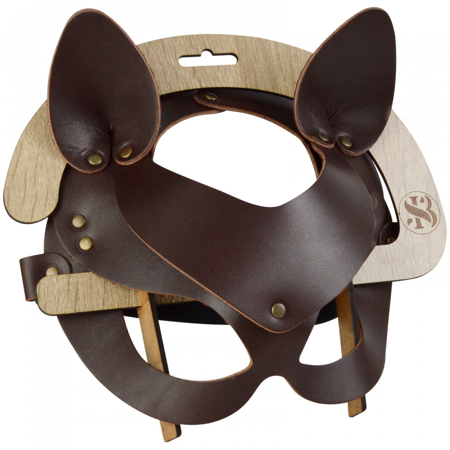 Маска Кошечка лайт коричневая Sitabella 3438-8