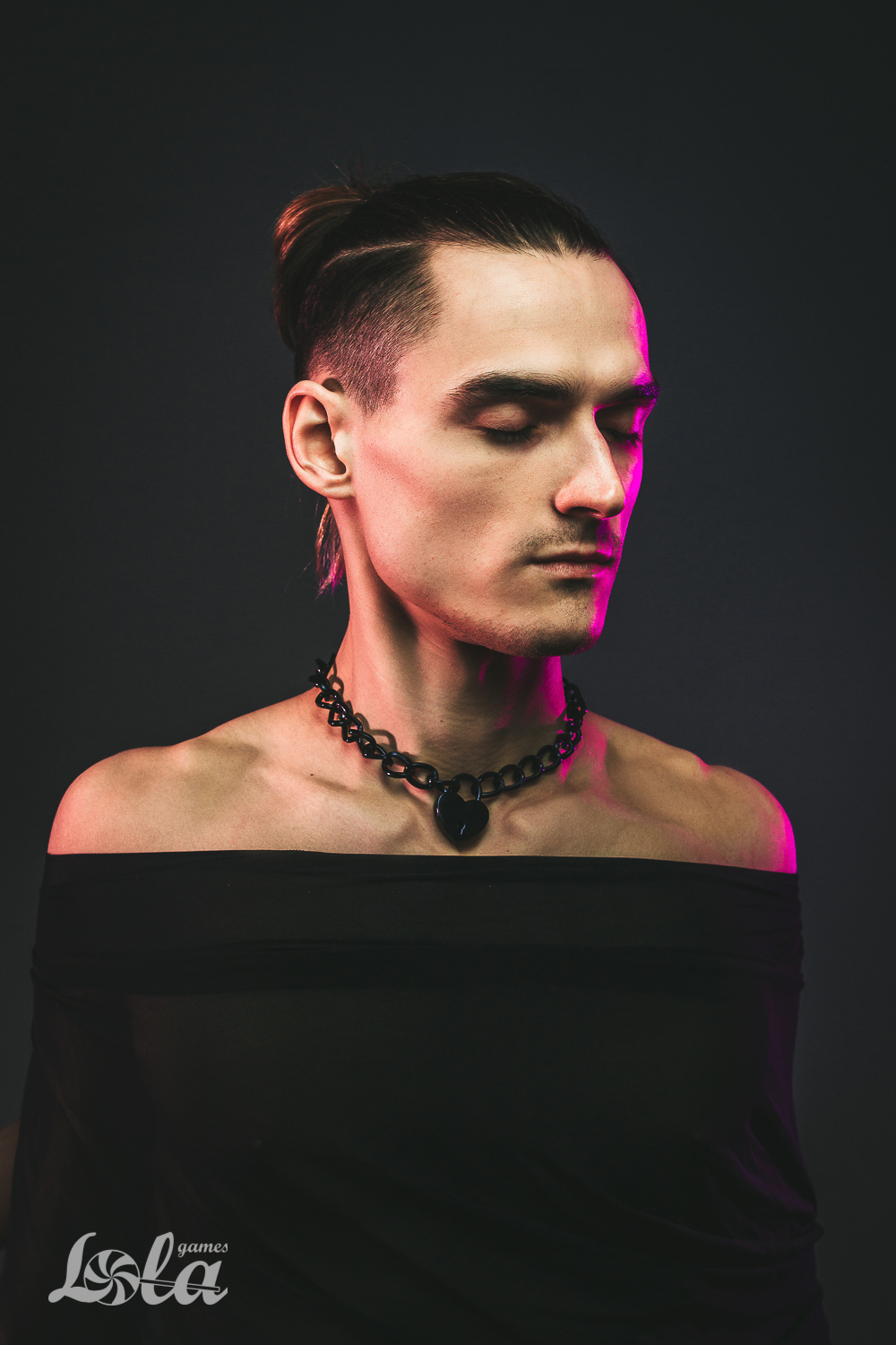 Ошейник Party Hard Embrace Black1093-02lola