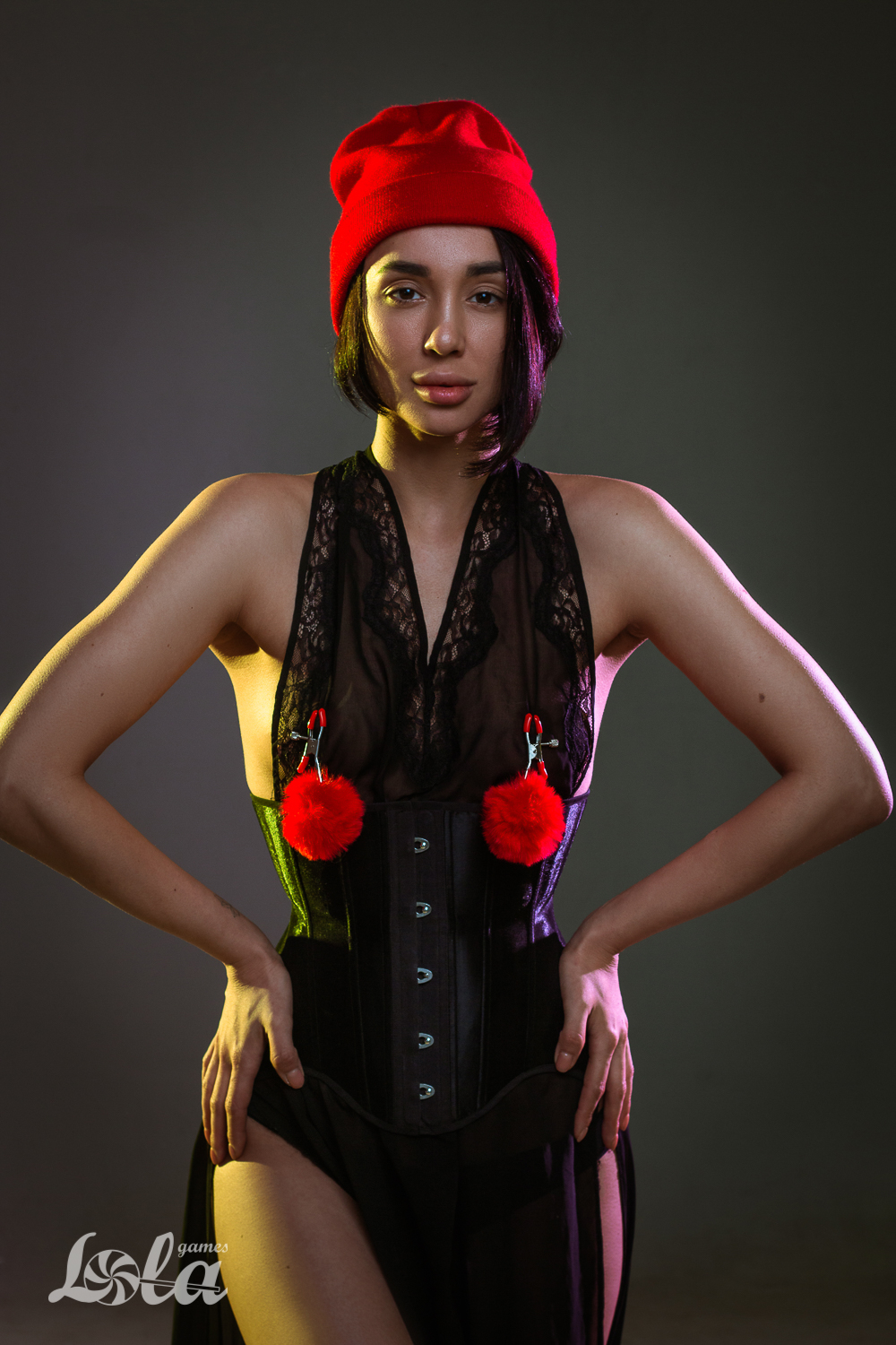 Зажимы на Cоски Party Hard Angelic Red 1140-03lola