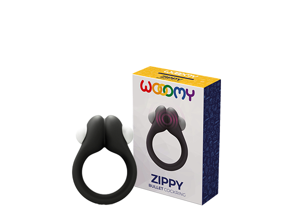ΠΡΠ΅ΠΊΡΠΈΠΎΠ½Π½ΠΎΠ΅ ΠΊΠΎΠ»ΡΡΠΎ Zippy Vibrating Ring With Bullet Black 33669AL