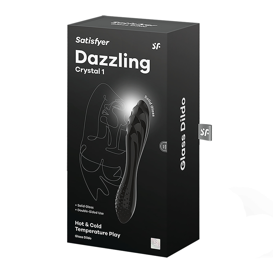Фаллоимитатор Satisfyer Dazzling Crystal 1 black 045924SA