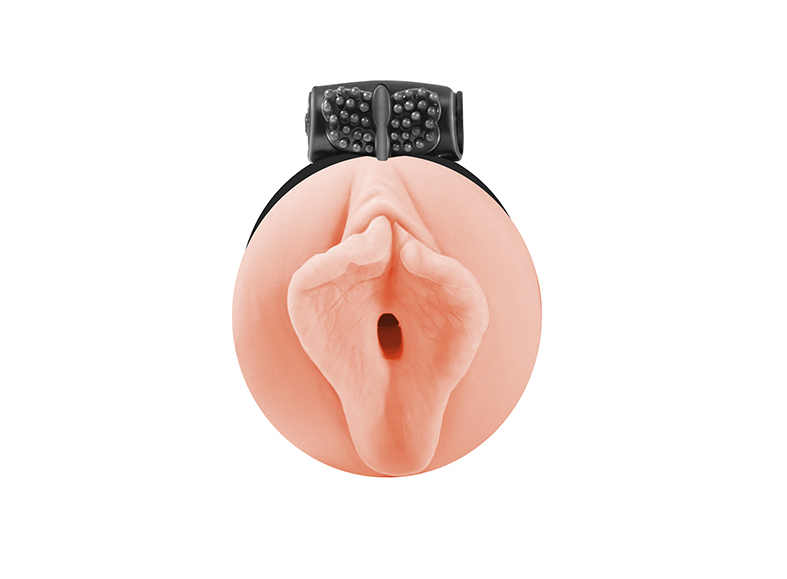 Мастурбатор с вибро-кольцом Satisfaction Magazine Airhostess 2102-08lola