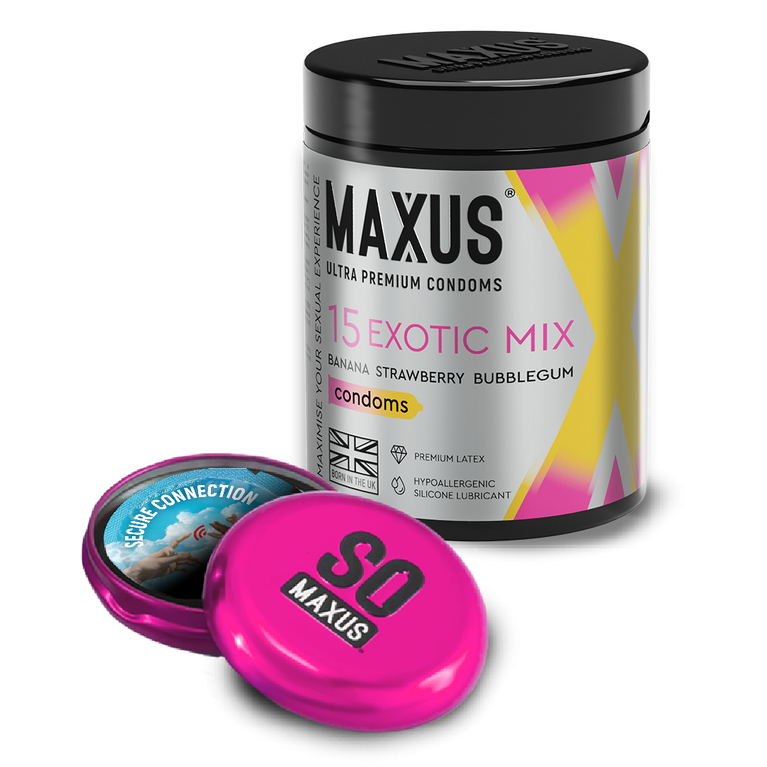 Презервативы MAXUS Exotic Mix ароматизированные №15 6182mx