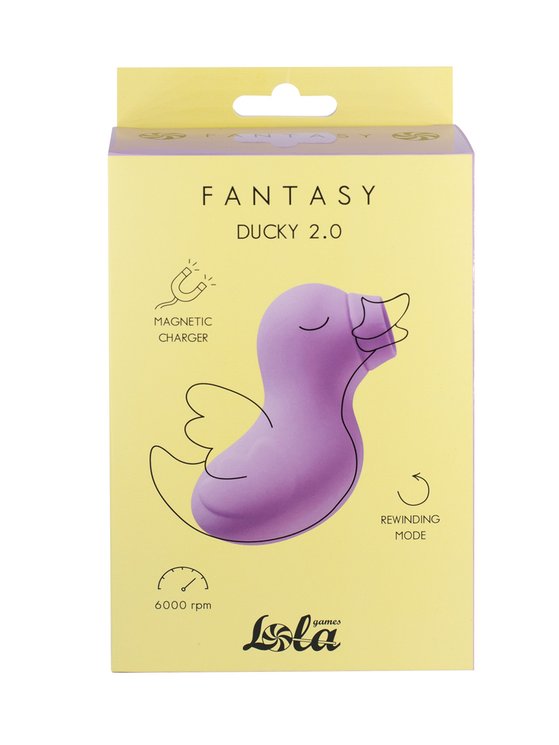 Вакуумный стимулятор Fantasy Ducky 2.0 Lavender 7913-03lola