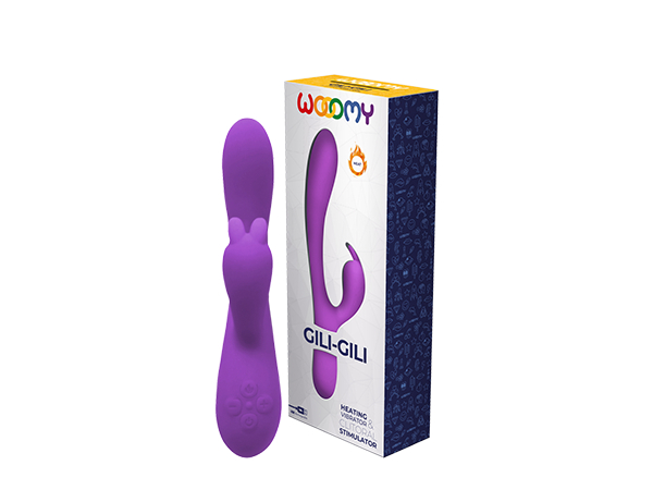 ΠΠΈΠ±ΡΠ°ΡΠΎΡ Gili-Gili Vibrator with Heat Purple 11343AL