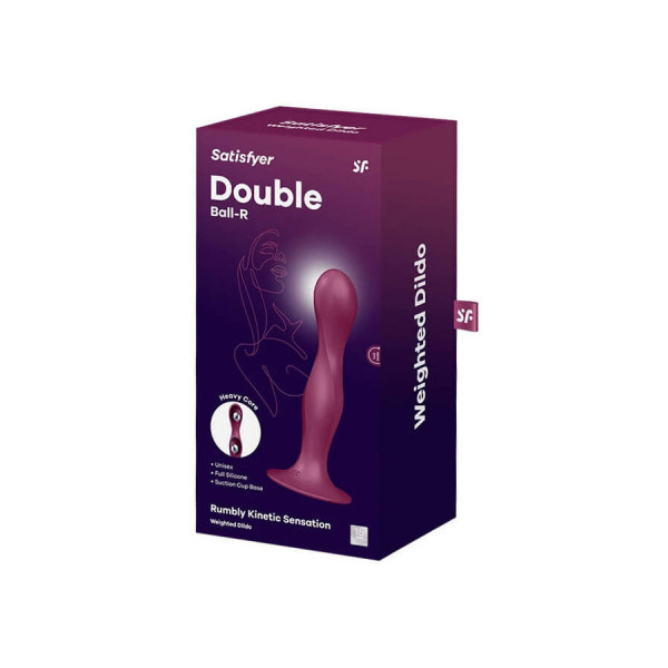 Анальная Пробка Satisfyer Double Ball-R red 048680SA