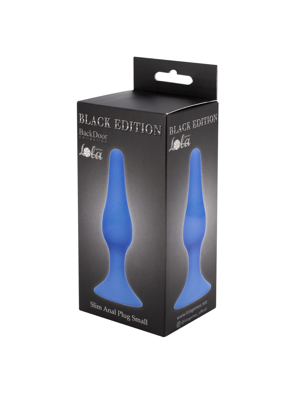 Анальная пробка Slim Anal Plug Small Blue 4207-02Lola