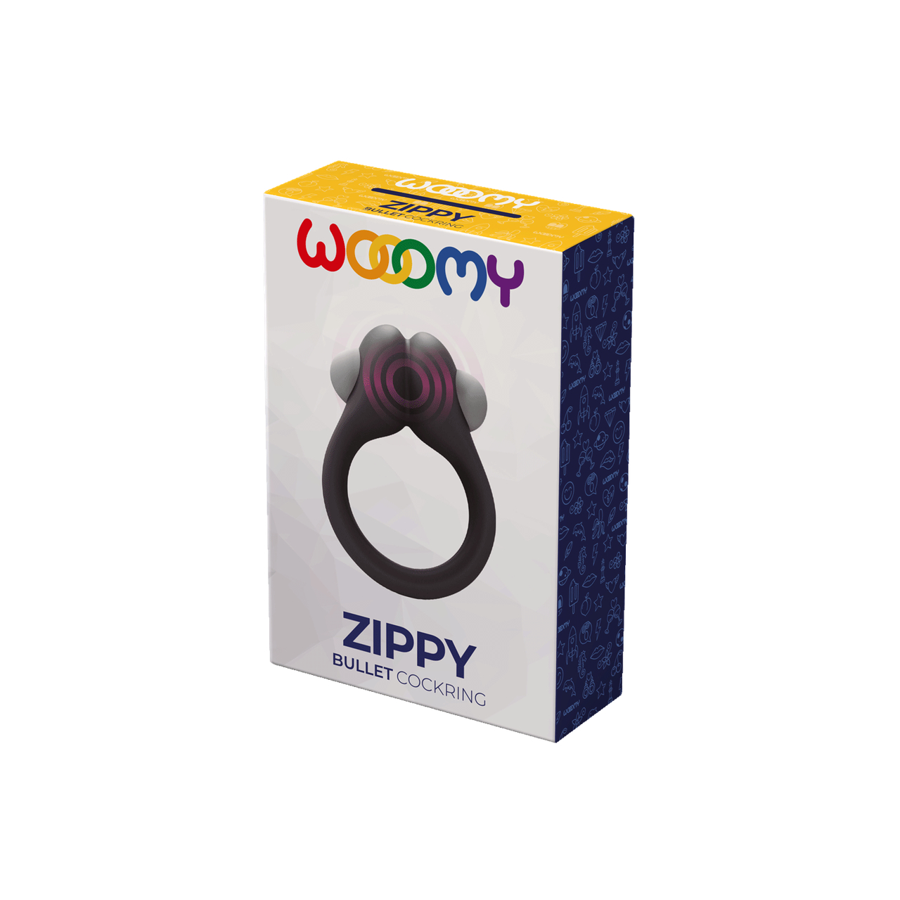 ΠΡΠ΅ΠΊΡΠΈΠΎΠ½Π½ΠΎΠ΅ ΠΊΠΎΠ»ΡΡΠΎ Zippy Vibrating Ring With Bullet Black 33669AL