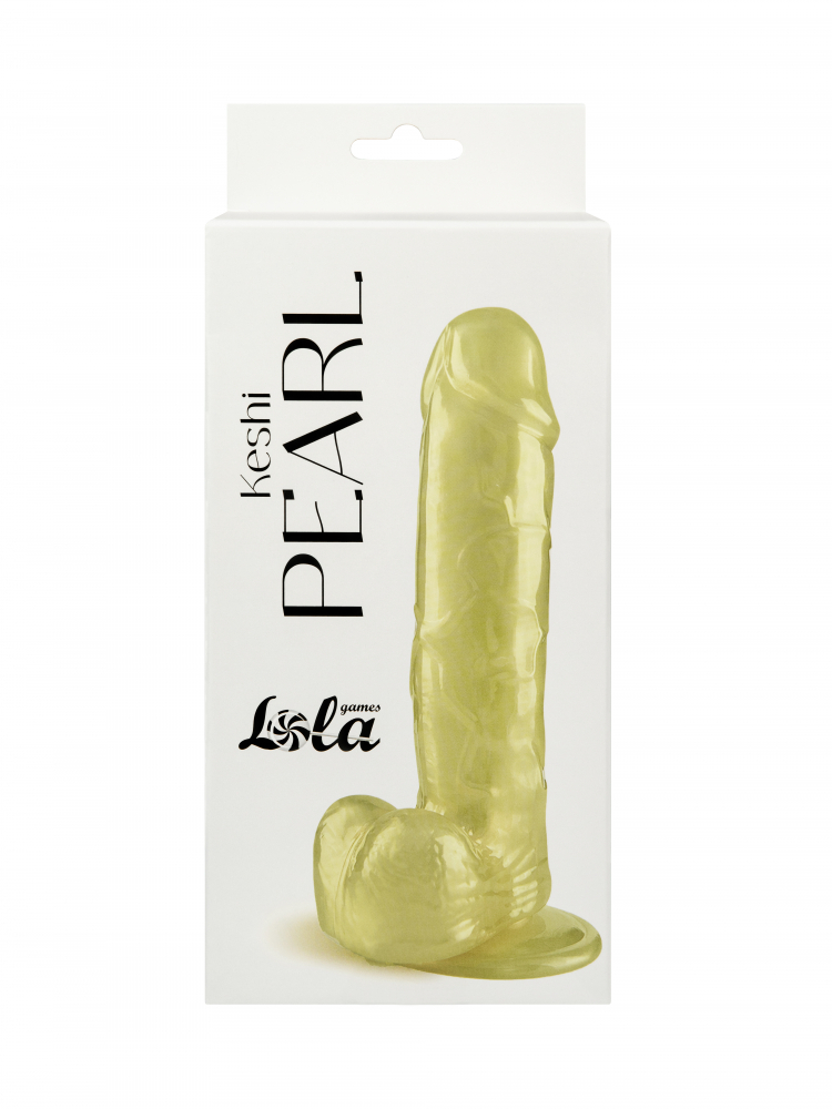 Перламутровый дилдо Keshi Pearl Золотистый 9904-01lola