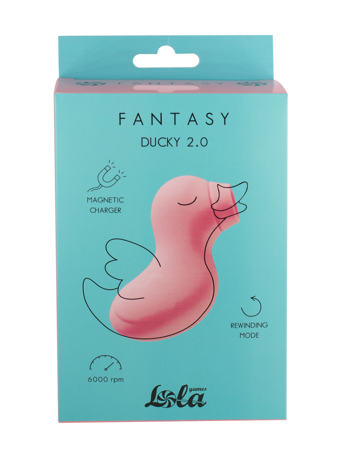 Вакуумный стимулятор Fantasy Ducky 2.0 Pink 7913-02lola