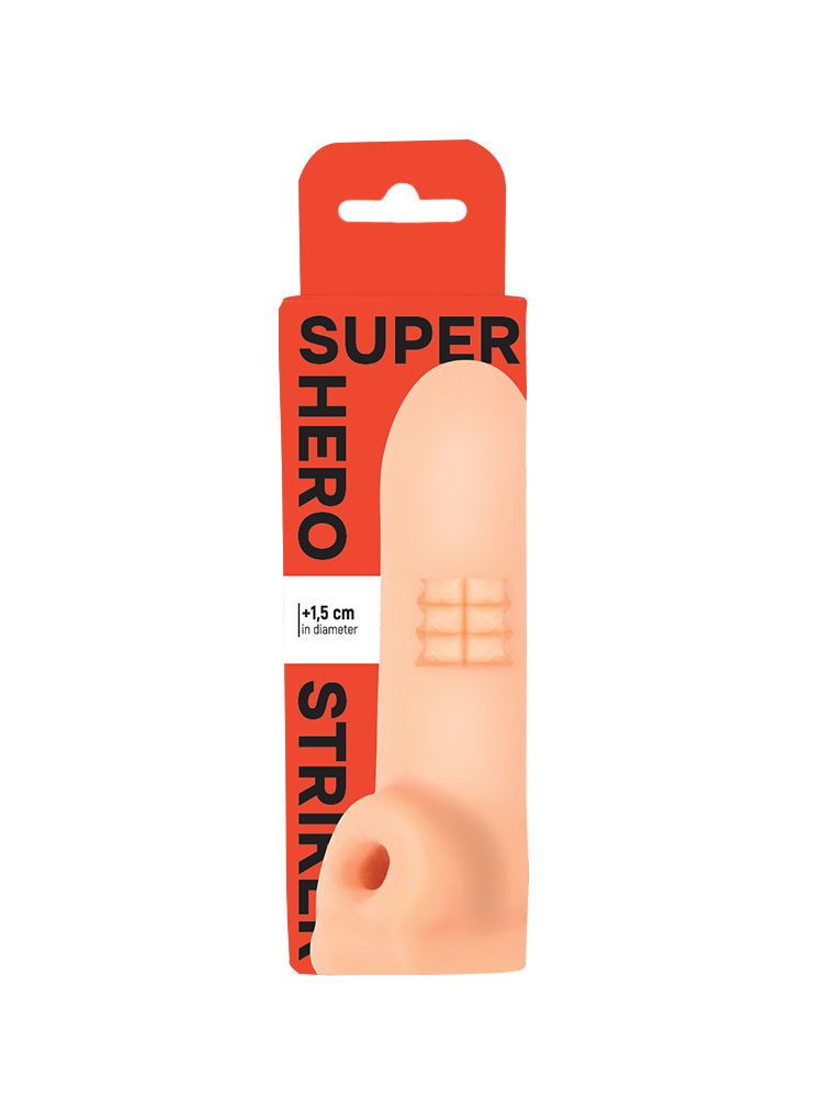 Фаллоудлинитель Super Hero Striker Beige 7017-01lola