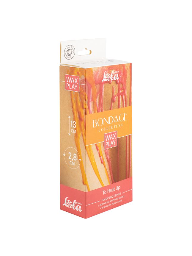 ΠΠ°Π±ΠΎΡ ΠΈΠ· 2 Wax Play ΡΠ²Π΅ΡΠ΅ΠΉ Bondage To Heat Up 1067-01lola