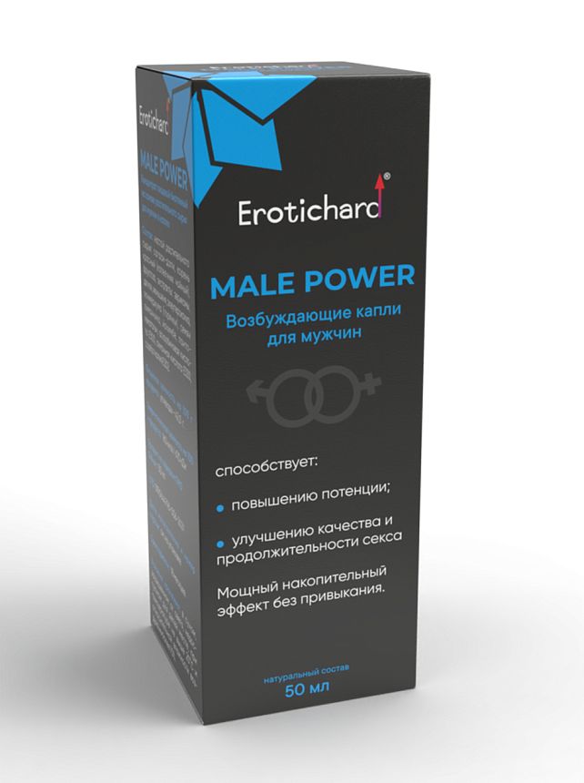 Капли Erotichard male power для мужчин 5218Eh