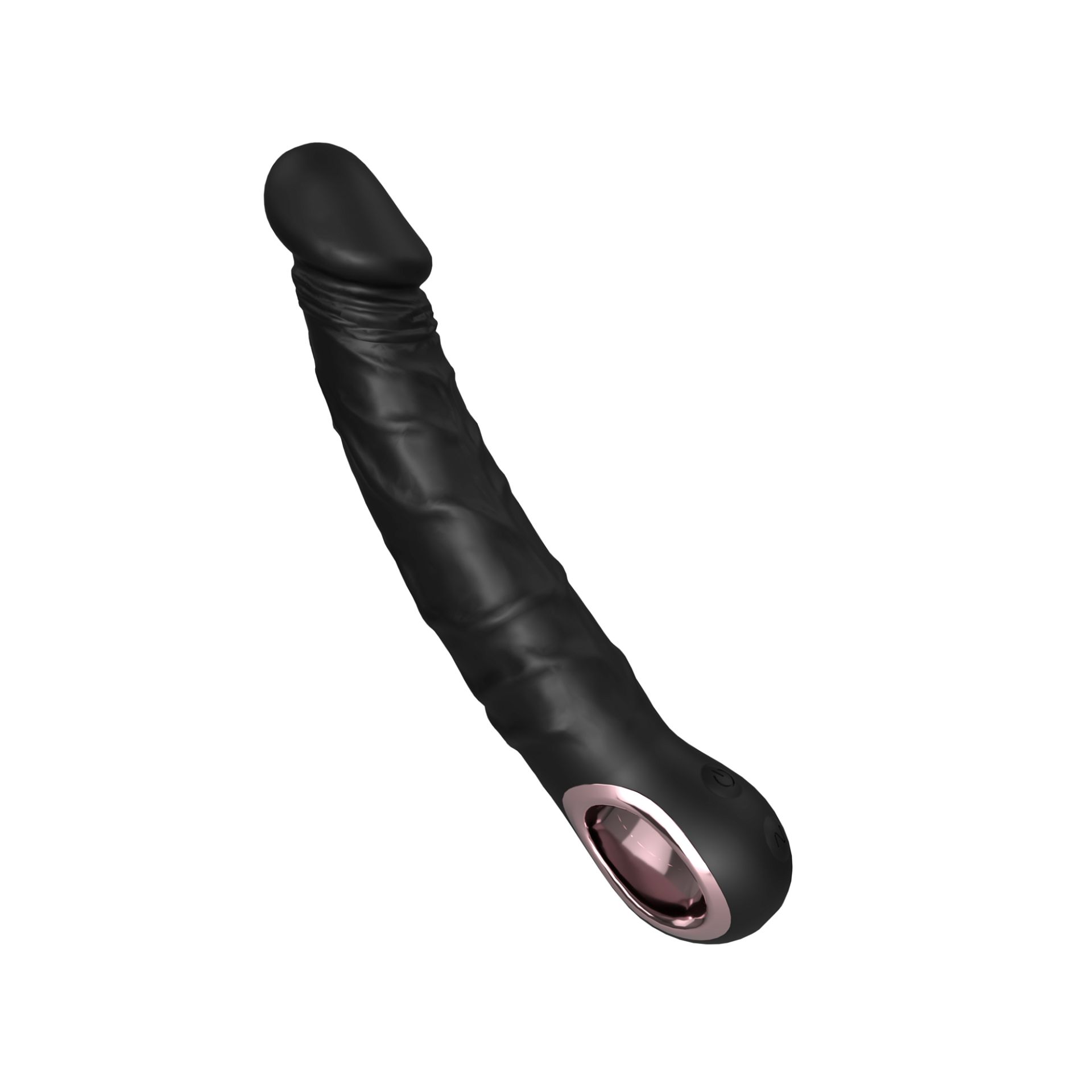 Силиконовый вибратор черный SW3020Black