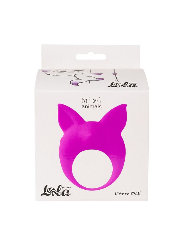 Стимулятор клитора Mimi Animals Kitten Kyle Purple 7000-11lola