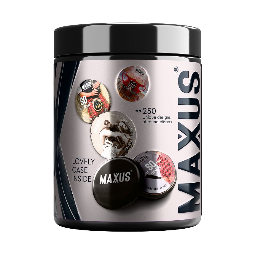 Презервативы MAXUS Extra Strong утолщенные №15 (черные) 7806mx