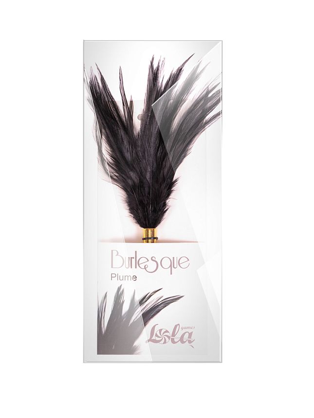 Тиклер Burlesque Plume Black 1082-02lola