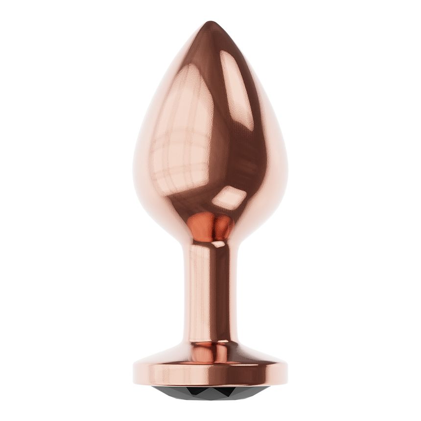 Анальная Пробка Diamond Jet Shine S Розовое Золото 4022-01lola