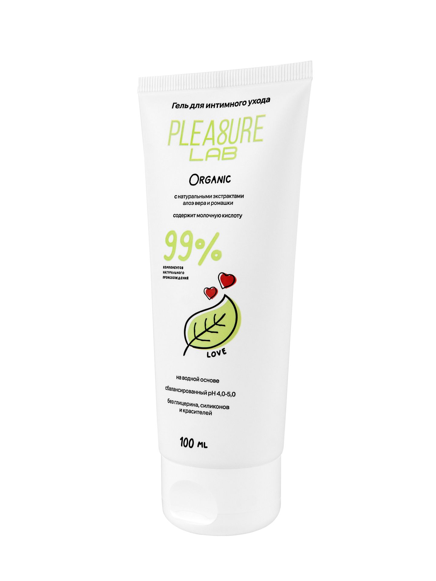 Натуральный Лубрикант Pleasure Lab Organic 100 мл 1180-01Lab