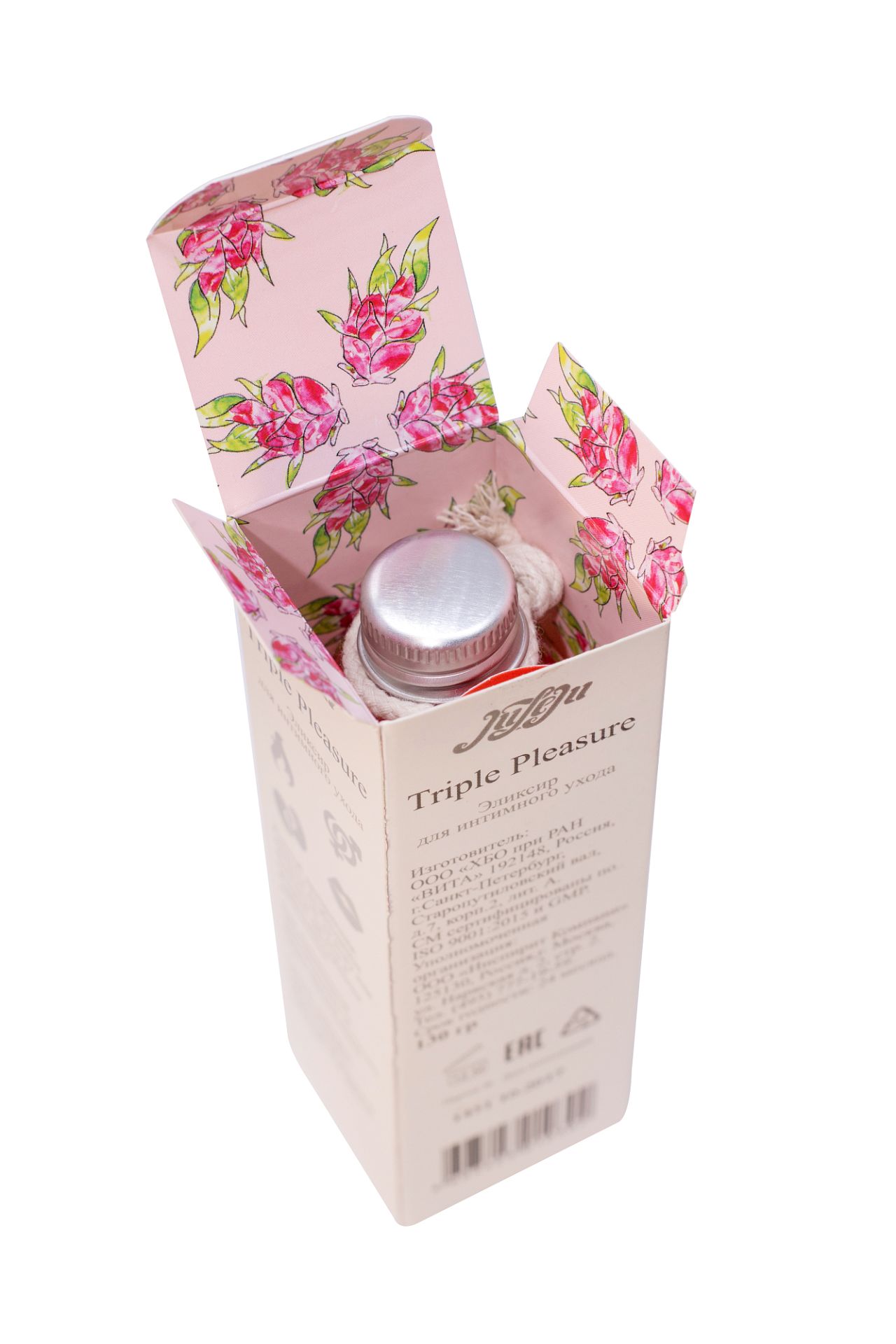 ΠΠ»ΠΈΠΊΡΠΈΡ Π΄Π»Ρ ΠΈΠ½ΡΠΈΠΌΠ½ΠΎΠ³ΠΎ ΡΡ
ΠΎΠ΄Π° "Triple Pleasure"Π’ΡΠΎΠΏΠΈΡΠ΅ΡΠΊΠΈΠΉ ΠΊΠΎΠΊΡΠ΅ΠΉΠ»Ρ 65 Π³Ρ 10258JULEJU