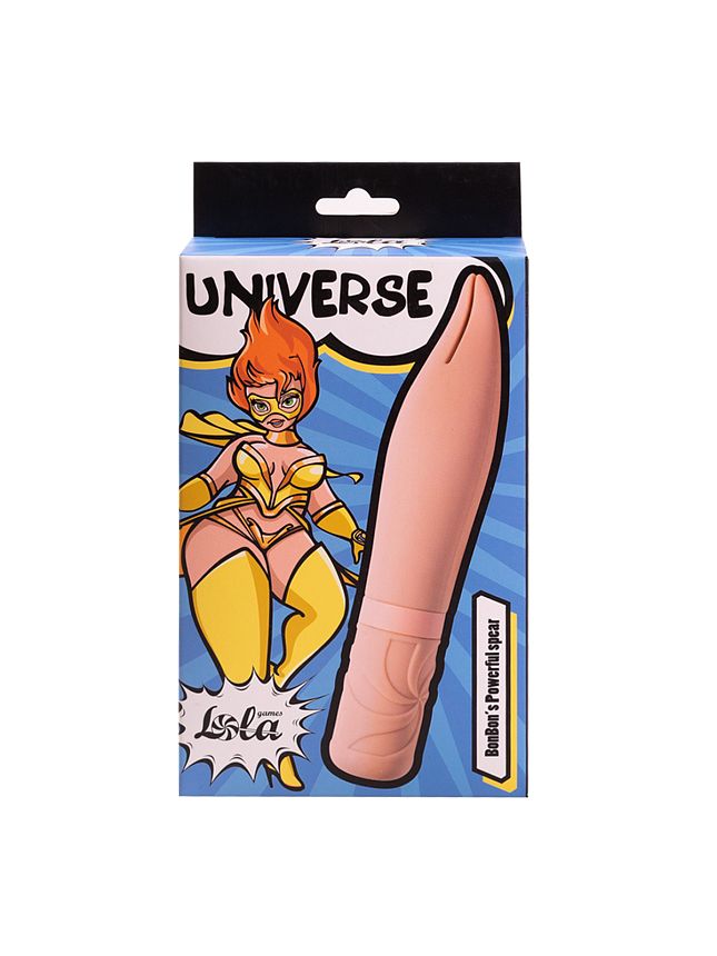 ΠΠ΅ΡΠ΅Π·Π°ΡΡΠΆΠ°Π΅ΠΌΡΠΉ ΠΠΈΠ±ΡΠ°ΡΠΎΡ Universe BonBonβs Powerful Spear Beige 9603-02lola