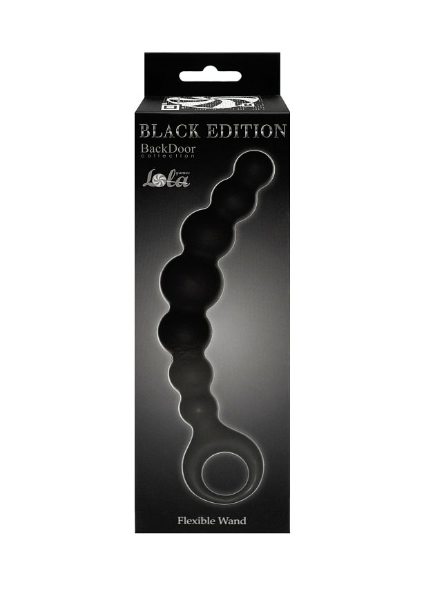 Π£ΠΏΡΡΠ³Π°Ρ ΡΠ΅ΠΏΠΎΡΠΊΠ° Flexible Wand Black 4202-01Lola