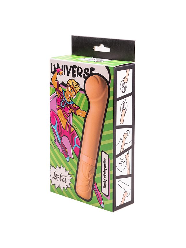 ΠΠ΅ΡΠ΅Π·Π°ΡΡΠΆΠ°Π΅ΠΌΡΠΉ ΠΠΈΠ±ΡΠ°ΡΠΎΡ Universe Rockyβs Fairy Mallet Beige 9601-02lola