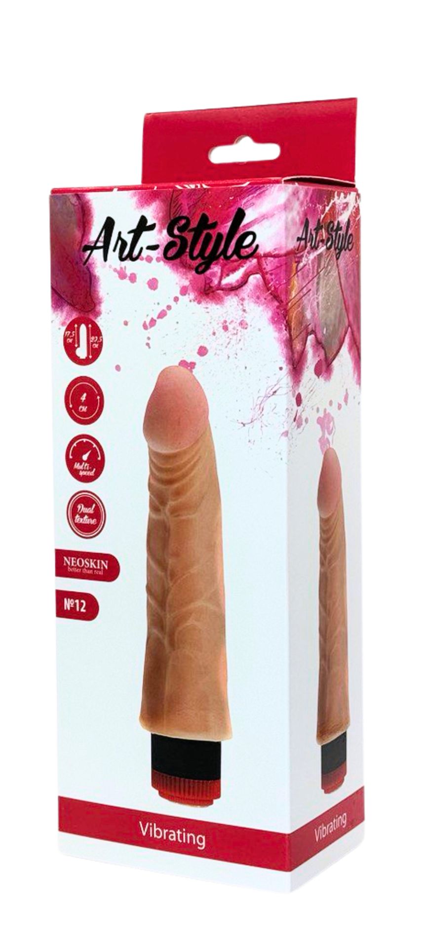 Вибратор  ART-Style №12 002207ru