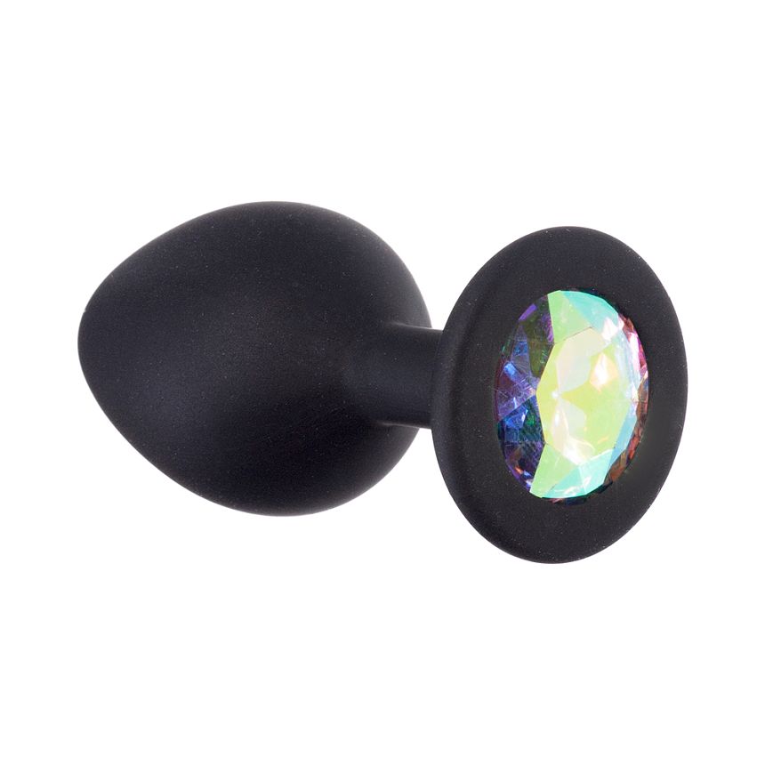 Анальная пробка Emotions Cutie Medium Black moonstone crystal 4012-08Lola