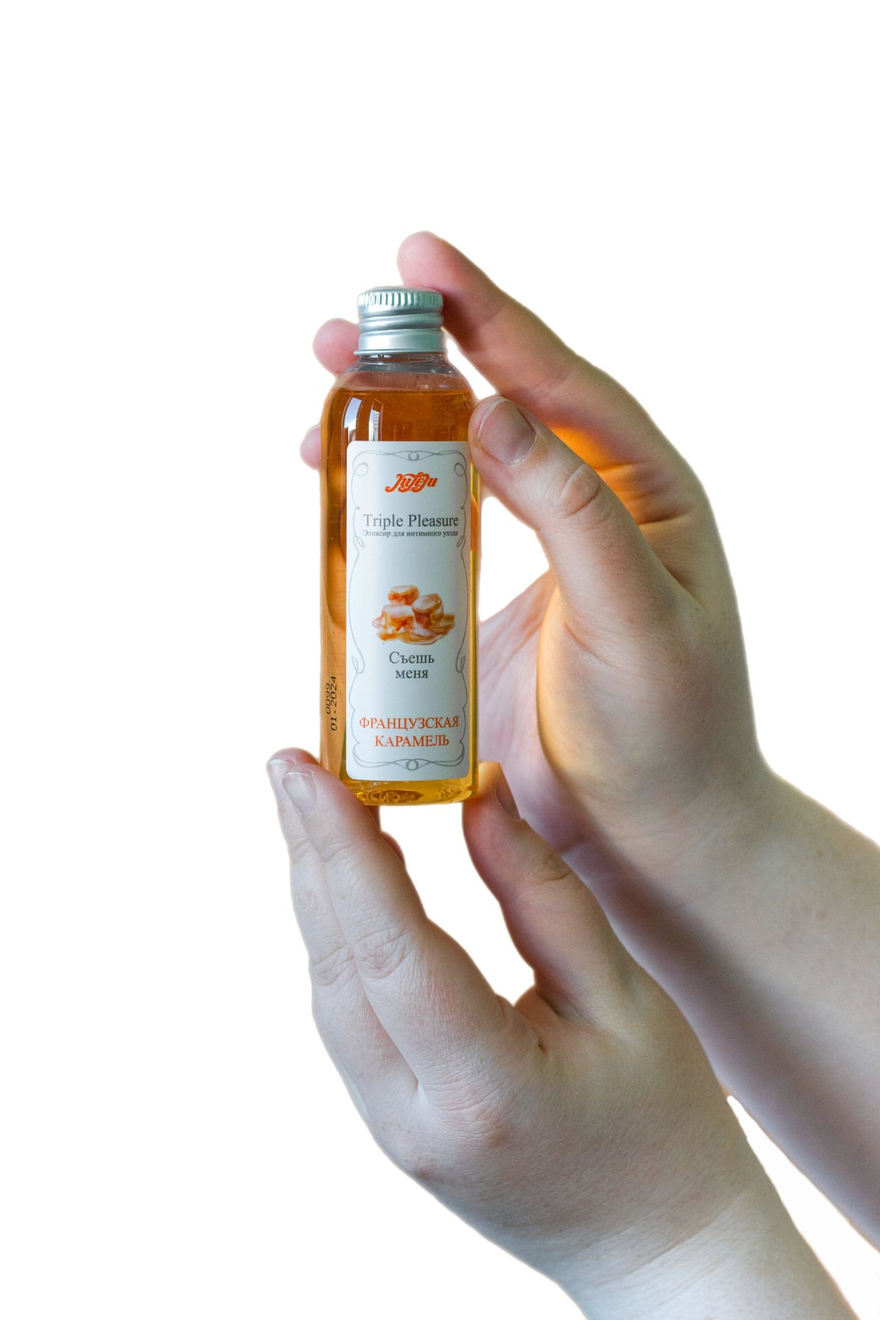 ΠΠ»ΠΈΠΊΡΠΈΡ Π΄Π»Ρ ΠΈΠ½ΡΠΈΠΌΠ½ΠΎΠ³ΠΎ ΡΡ
ΠΎΠ΄Π° "Triple Pleasure" Π€ΡΠ°Π½ΡΡΠ·ΡΠΊΠ°Ρ ΠΊΠ°ΡΠ°ΠΌΠ΅Π»Ρ 130 Π³Ρ 10319JULEJU